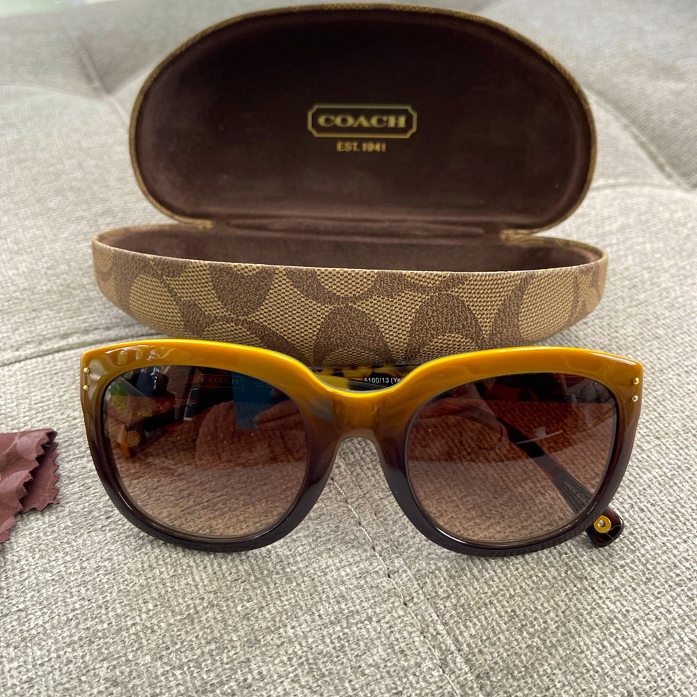Coach Casey Ombré Sunglasses